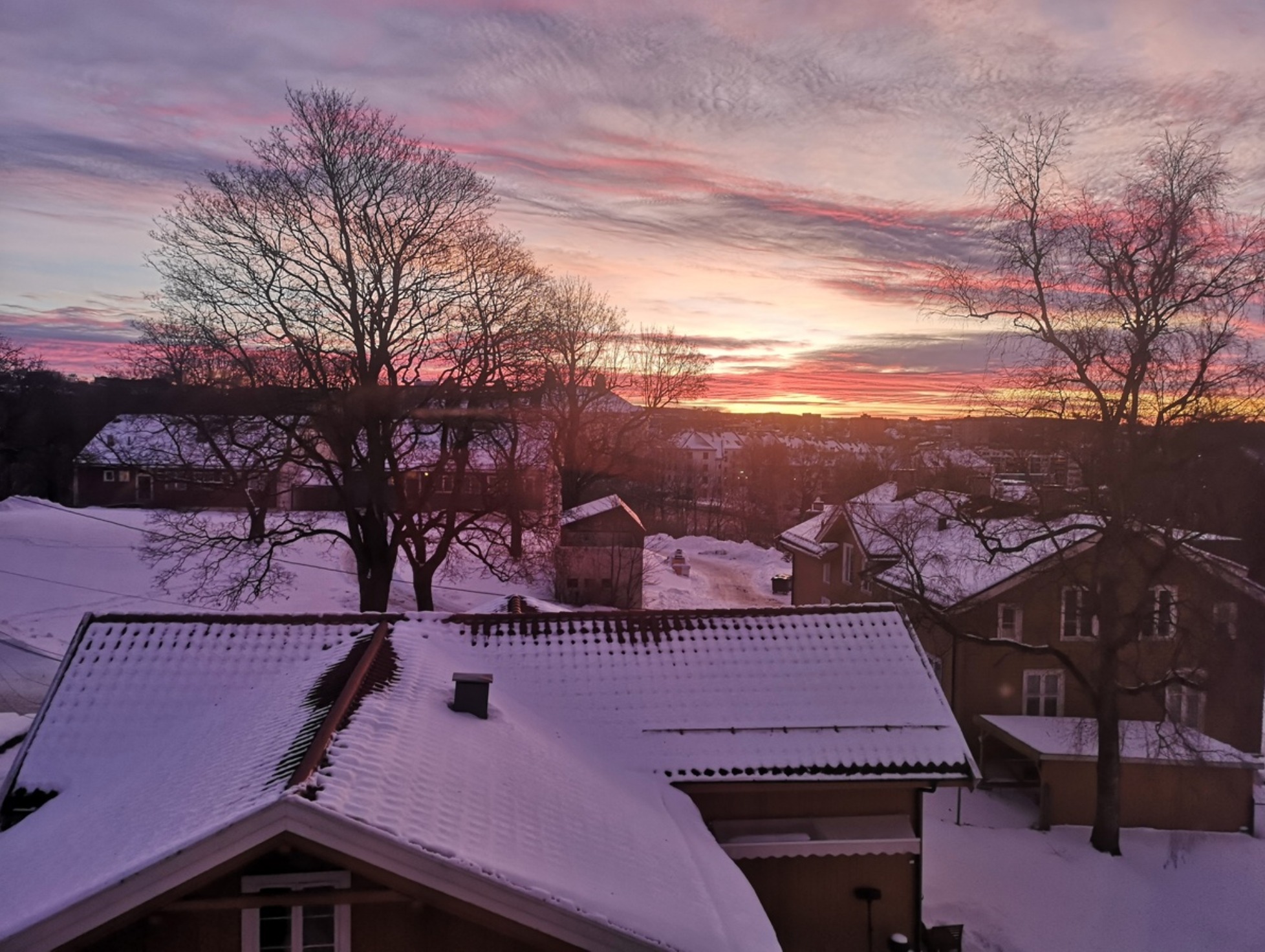 Utsikt om vinteren // View during the winter